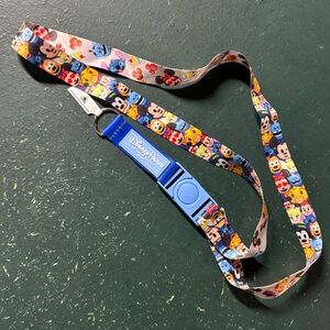 Authentic Disney Parks reversible lanyard. NWT